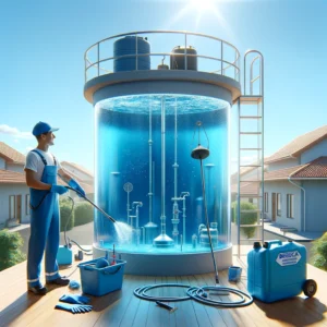 Limpeza de caixa de água